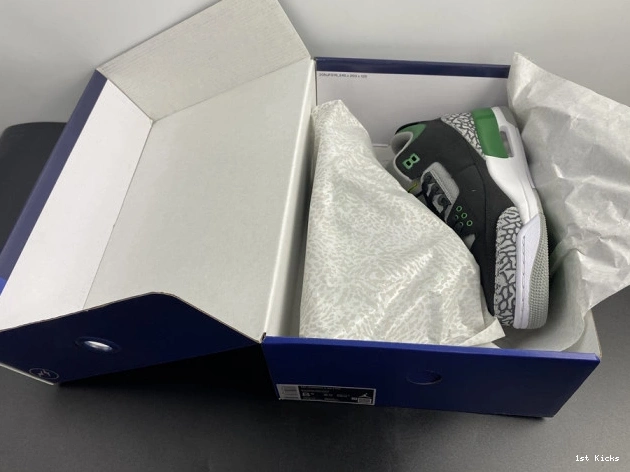 1st Kicks Shoes 3 Green CT8532-030 Air Pine Jordan 0801